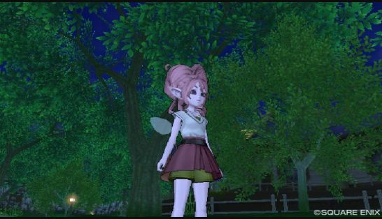 2012年、初期装備で森に立つゆき